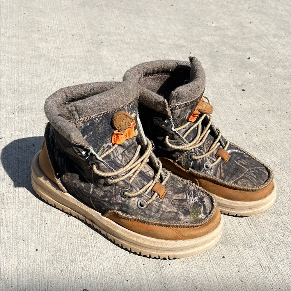 Hey Dude Kids Boots Camo